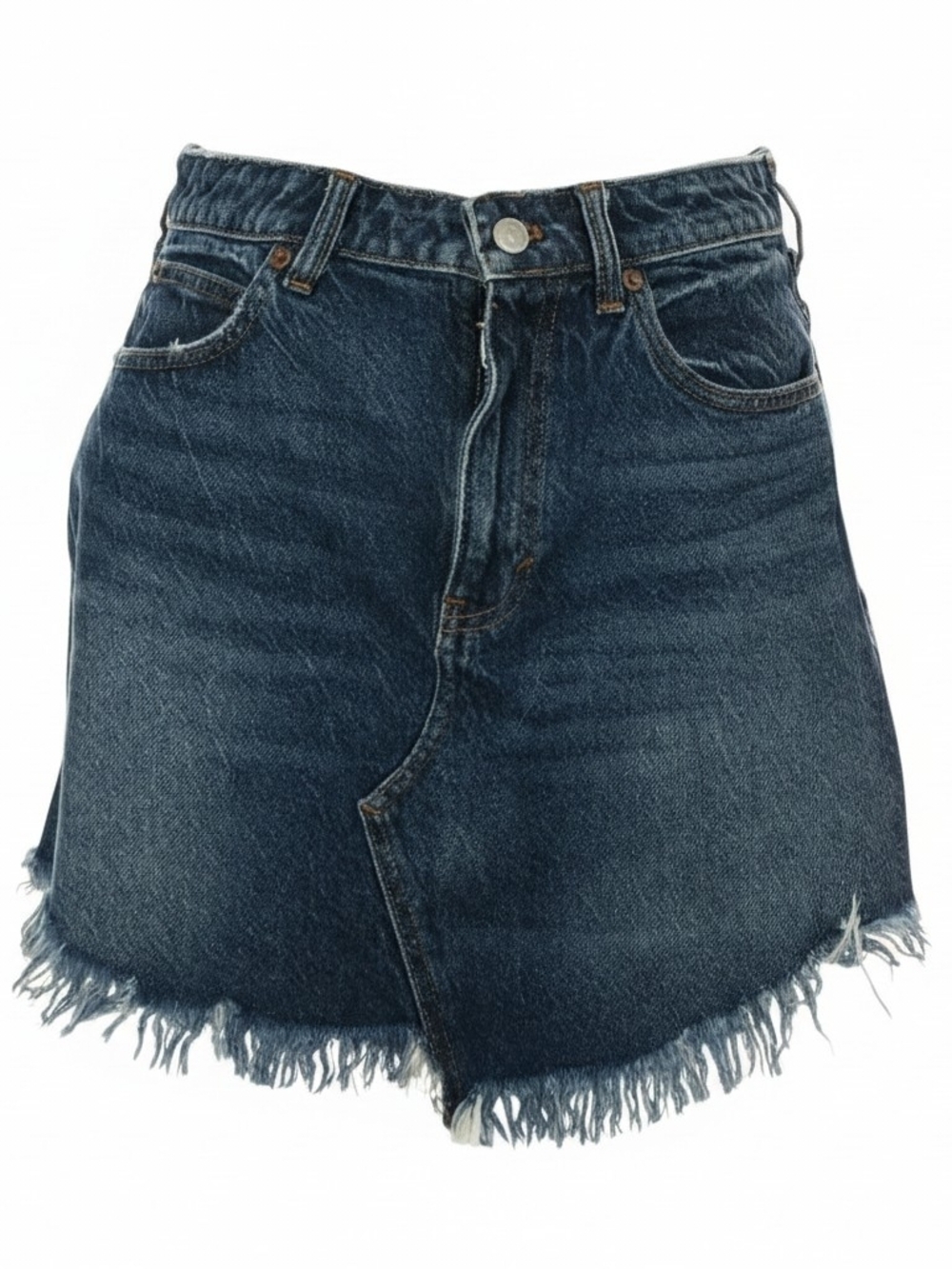 NWT Free People We The Free Denim Mini Skirt - Size 28 - Picture 2 of 4